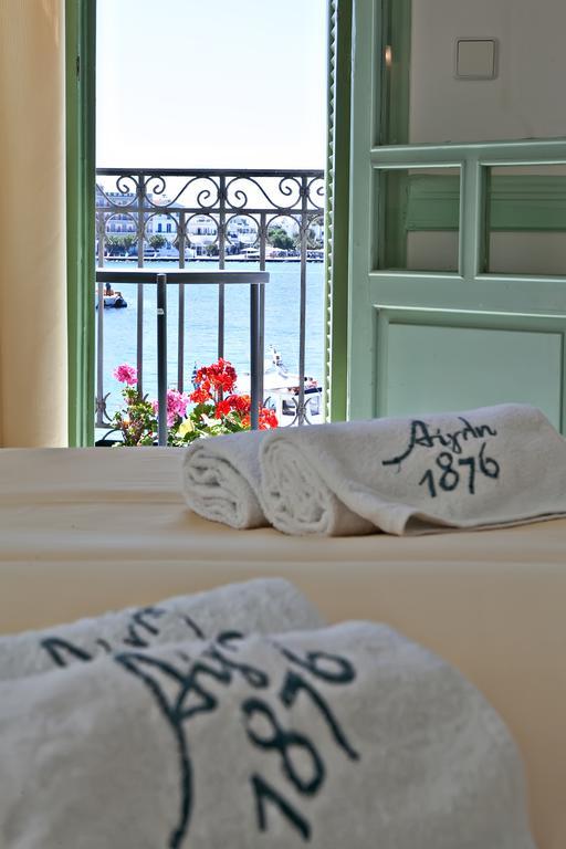 Aegli 1876 Hotel Tinos Room photo